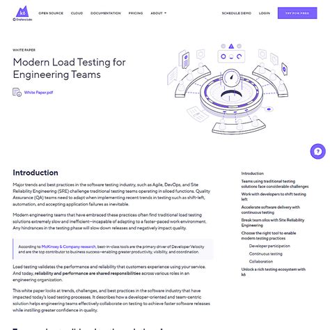 white paper topics on performance testing|Performance Testing for Modern Apps .